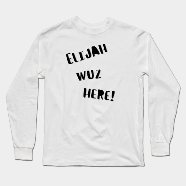 Elijah Long Sleeve T-Shirt by baseCompass